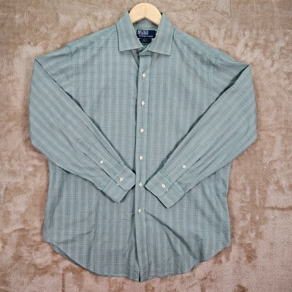 Polo Ralph Lauren Regent Classic Fit Dress Shirt Button-Down Men's Sz 16.5-32/33 - Picture 1 of 10